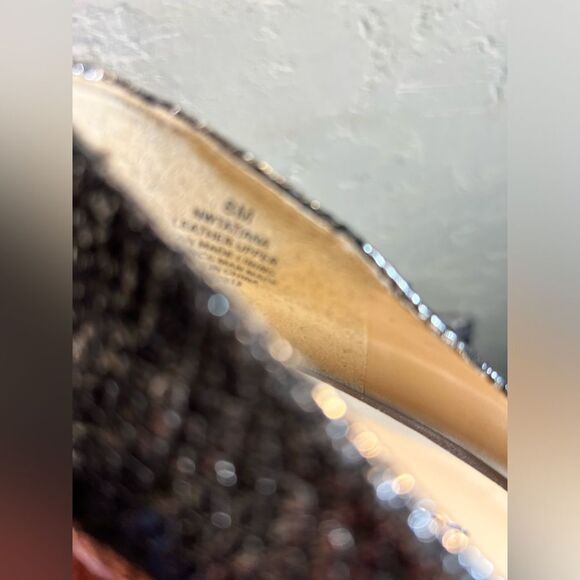 Women’s heels by Nine West, metallic skin, 8M,     Beautiful in great condition - Picture 12 of 13